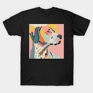 Pointer in 80's T-Shirt